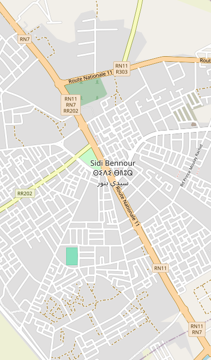 Vue panoramique de la Province de Sidi Bennour